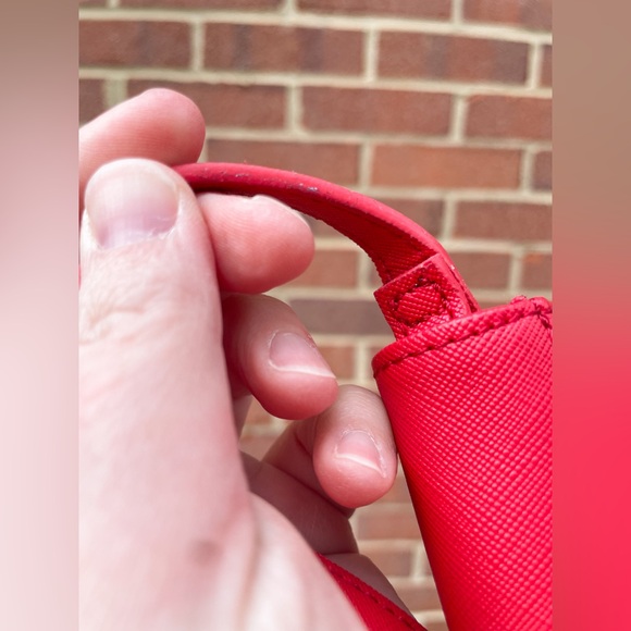 Marc Tetro Westie Red Shoulder/Crossbody Bag - Very Good Condition - Picture 11 of 11